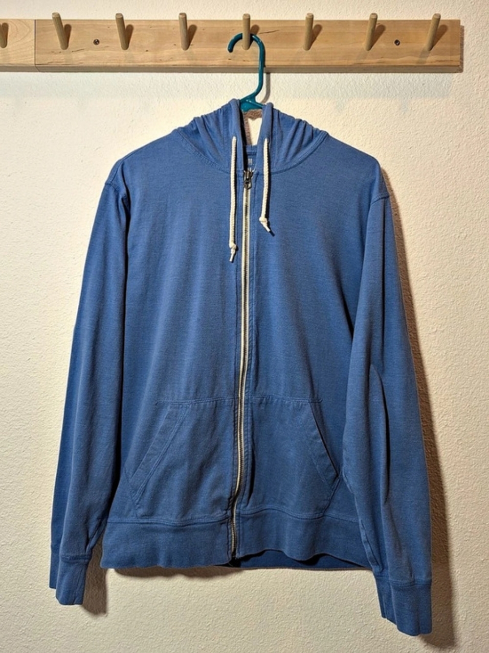 Old Navy Blue Zip-Up Hoodie Size Medium